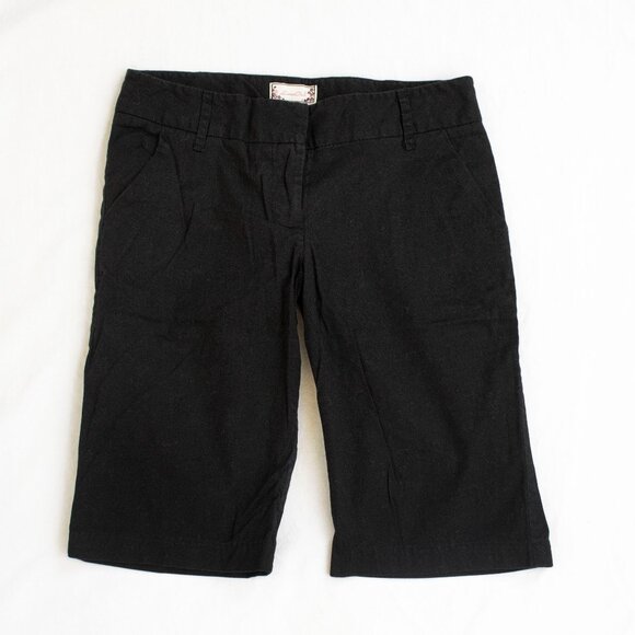 Luna Chix Bermuda Shorts - Black - Picture 1 of 6